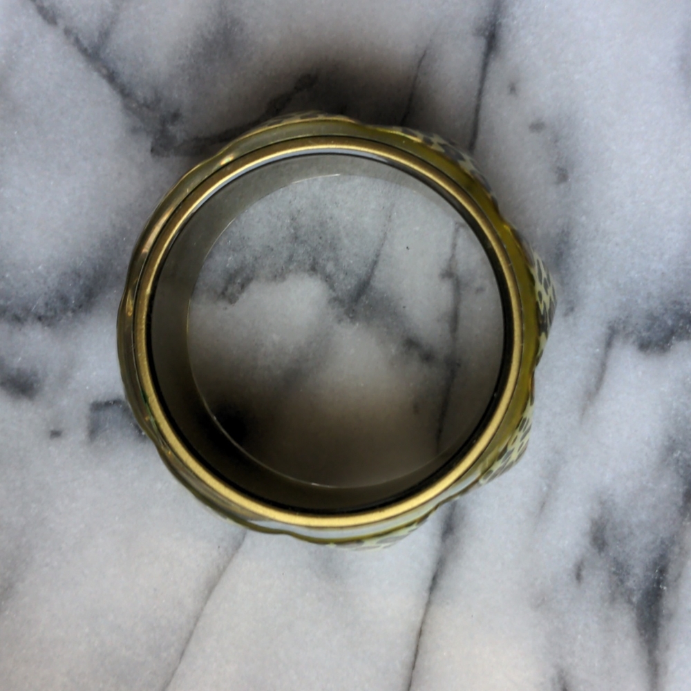 Leopard print bangle - Picture 2 of 5